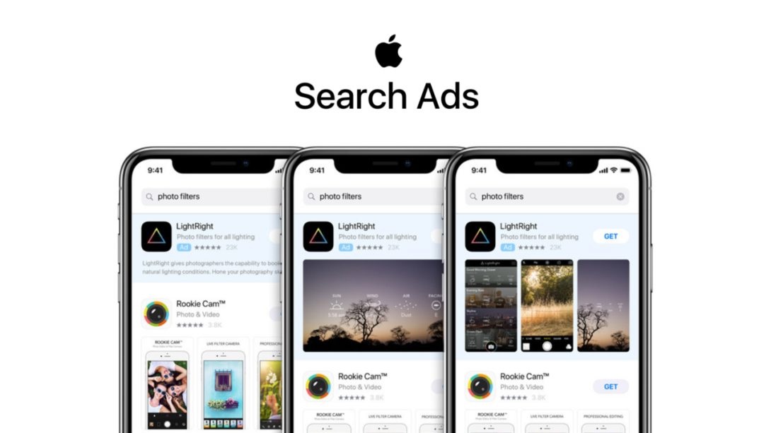 Image result for apple search ads 2019